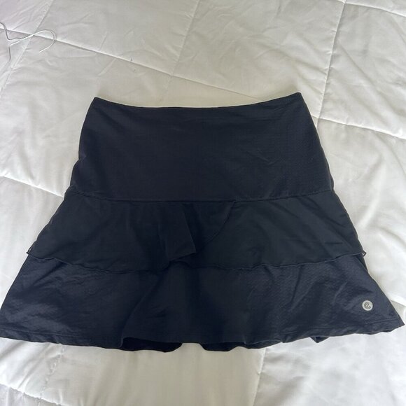 bette & court Pants - Bette & Court Womens Medium M‎ Black Skort Skirt Tennis Golf Pickleball